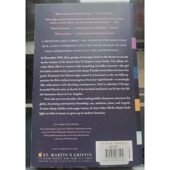 In Some Other World, Maybe by Shari Goldhagen – 2015 Novel HC VG+ - Picture 2 of 2